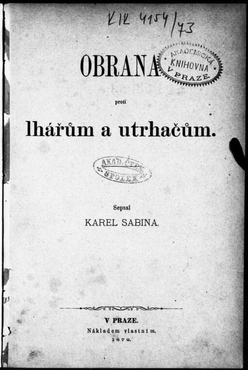 Obrana proti lhářům a utrhačům