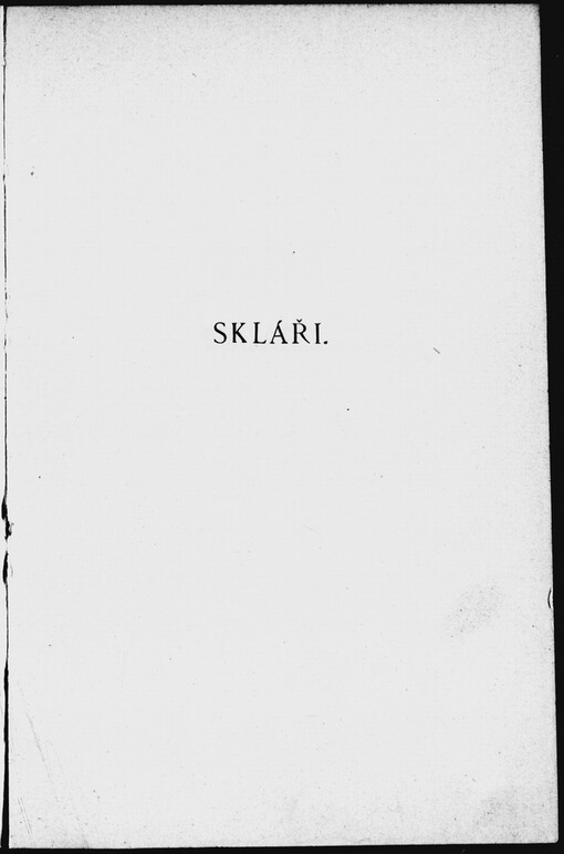 Skláři :: historie z pokolení do pokolení /