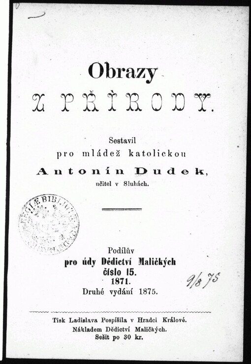 Obrazy z přírody