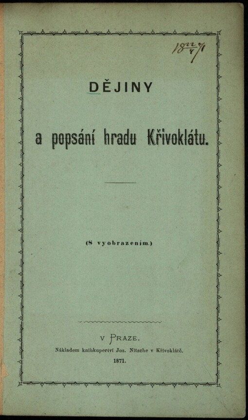 Dějiny a popsání hradu Křivoklátu