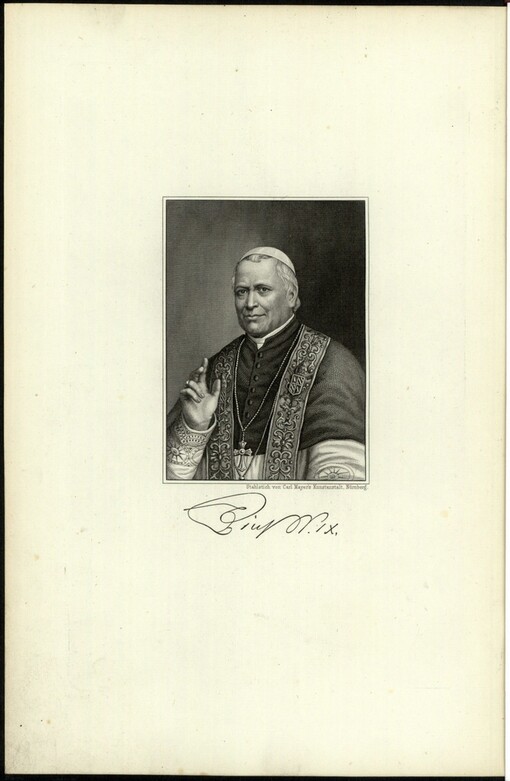 Doby ze života svatého otce Pia IX.