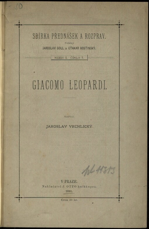 Giacomo Leopardi
