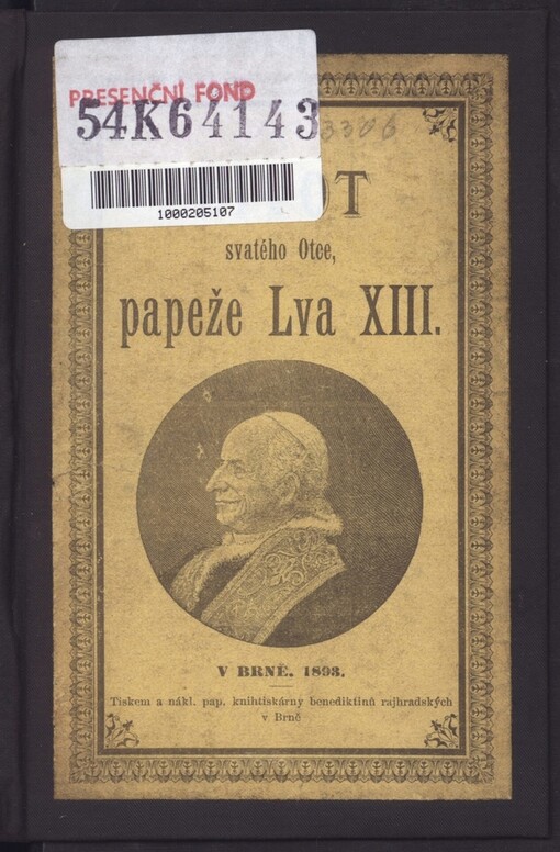 Život svatého Otce, papeže Lva XIII.