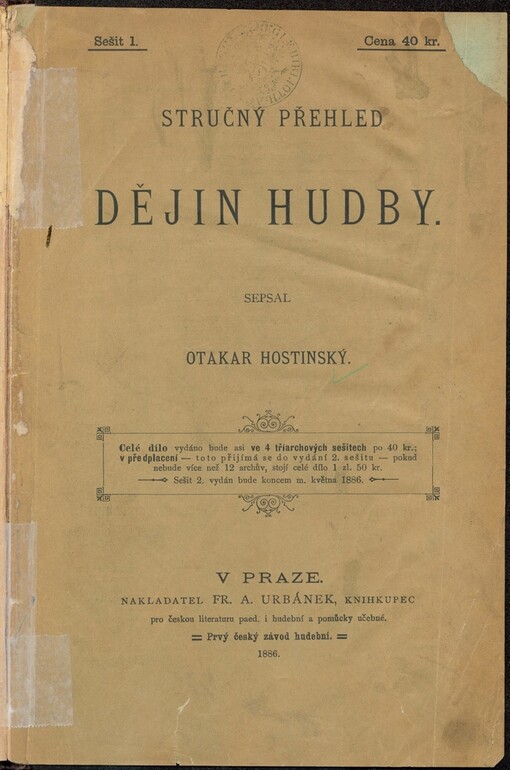 Stručný přehled dějin hudby
