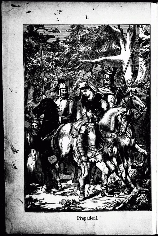 Papežka Johanna nazvaná Papež v sukních: illustrovaný historický román