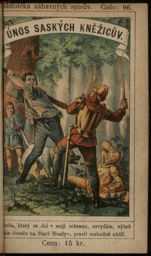 Únos saských kněžicův: historická povídka z 15. století