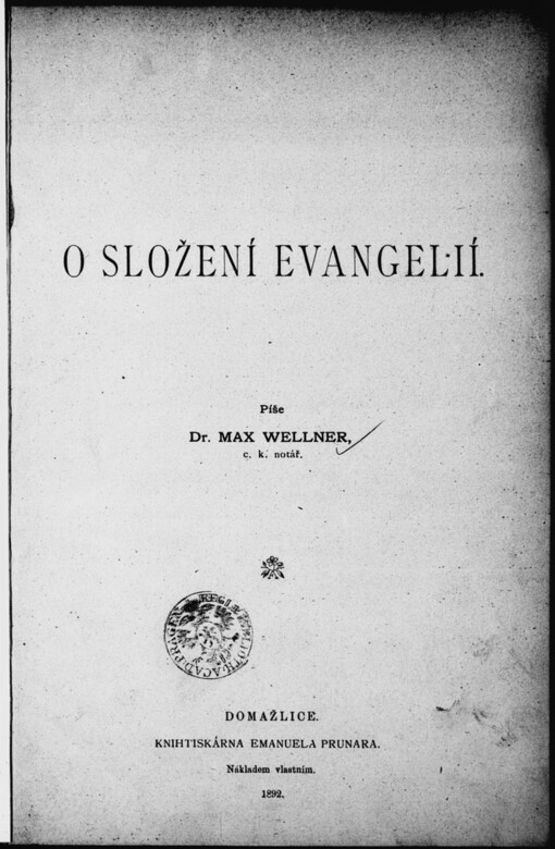 O složení evangelií