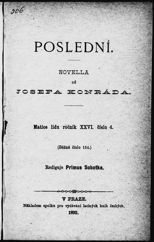 Poslední: novella