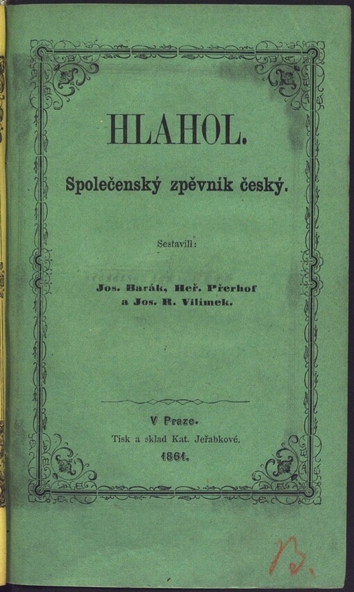 Hlahol: společenský zpěvník český