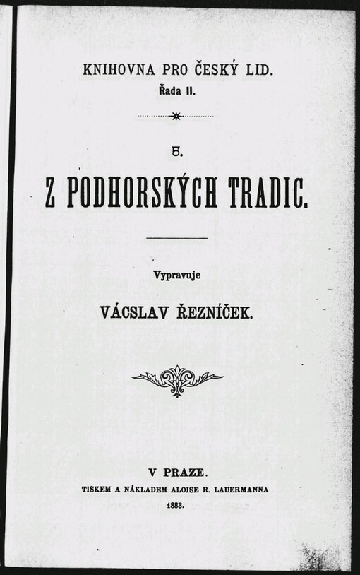 Z podhorských tradic