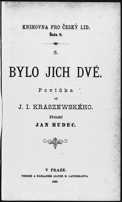 Bylo jich dvé: povídka