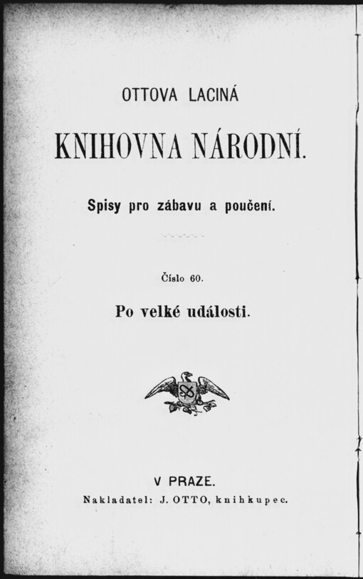 Po velké události: Tré obrazů z těžkých dob
