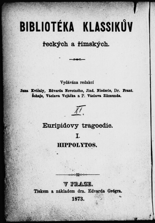 Euripidův Hippolytos