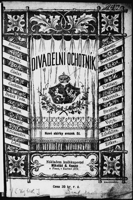 Na dušičky, aneb, Modlitba na hřbitově: obraz ze života ve čtyrech odděleních s předehrou