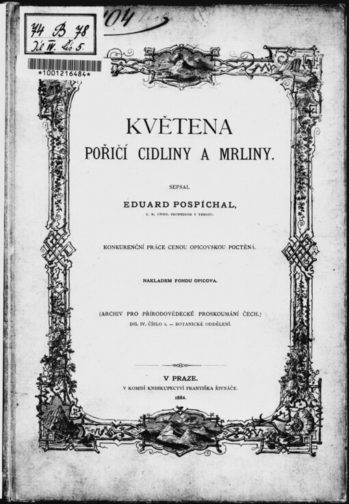 Květena pořičí Cidliny a Mrliny