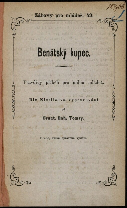 Benátský kupec: pravdivý příběh pro milou mládež