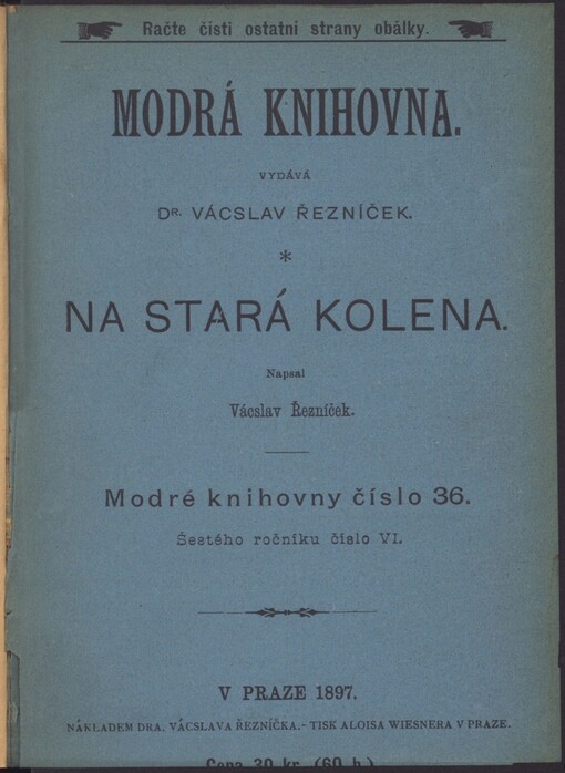 Na stará kolena: větší idylla