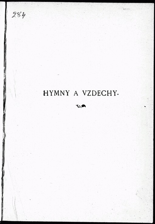Hymny a vzdechy