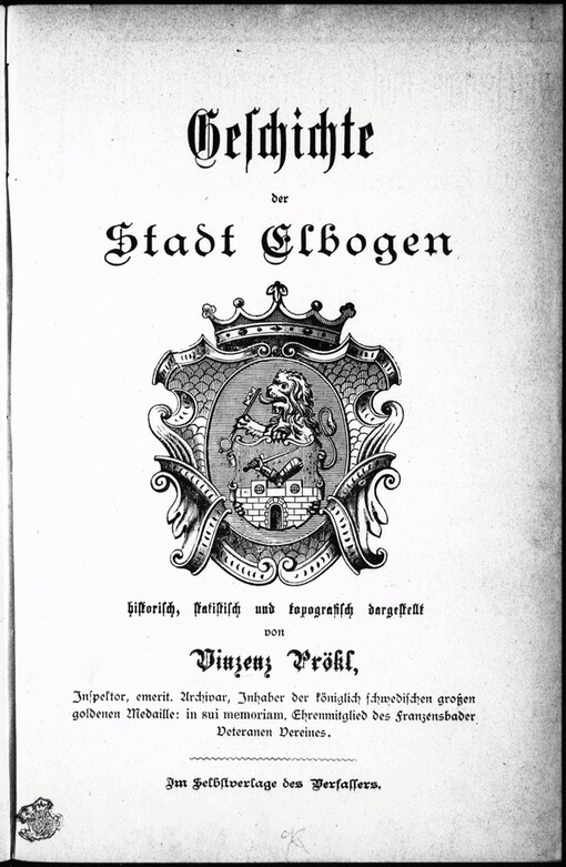 Geschichte der Stadt Elbogen