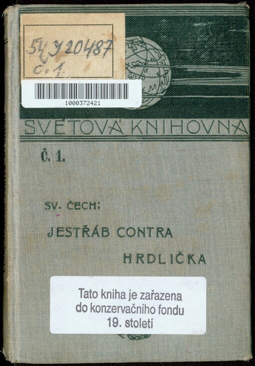 Jestřáb contra Hrdlička: ze zápisků přítelových