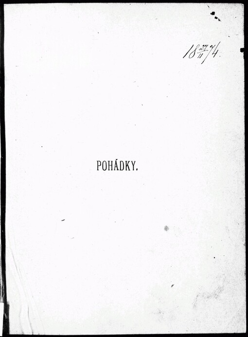 Pohádky z naší vesnice