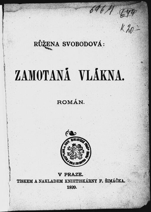 Zamotaná vlákna: román
