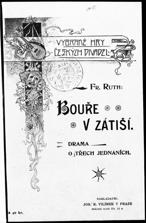 Bouře v zátiší: drama o třech jednáních