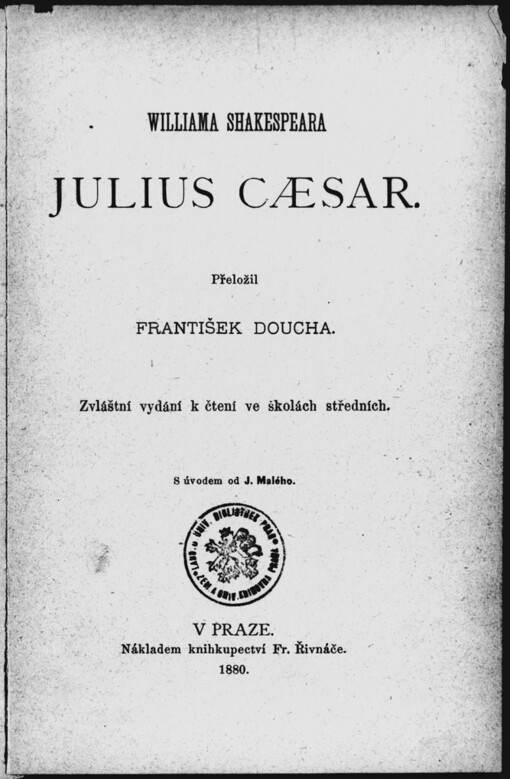 Williama Shakespeara Julius Caesar