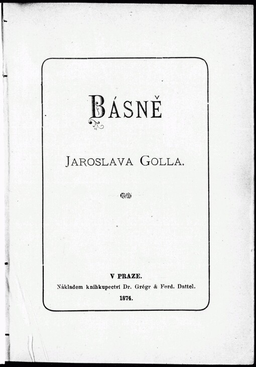 Básně Jaroslava Golla
