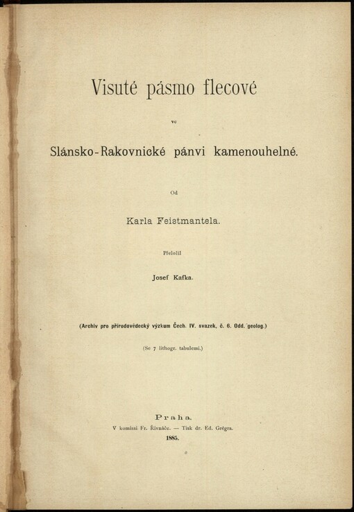 Visuté pásmo flecové ve Slánsko-Rakovnické pánvi kamenouhelné