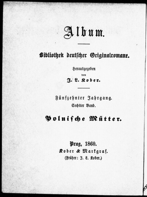 Polnische Mütter: historische Novelle