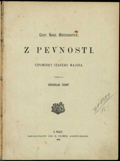 Z pevnosti: vzpomínky starého majora