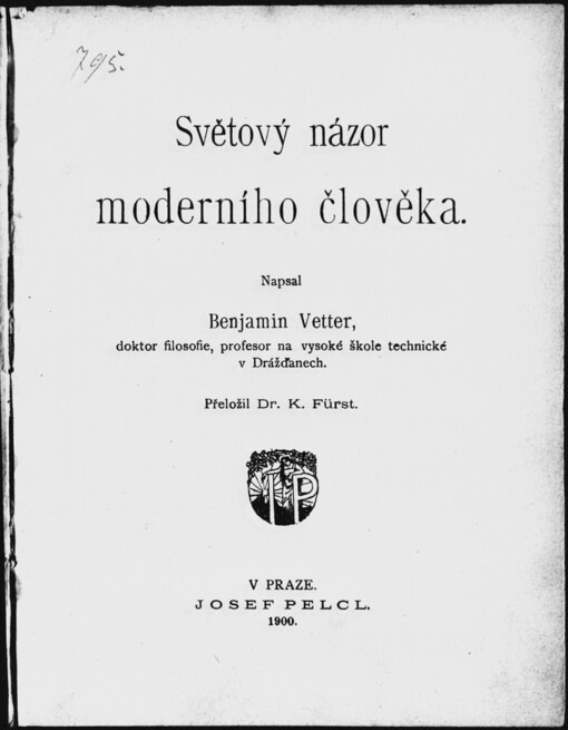 Světový názor moderního člověka