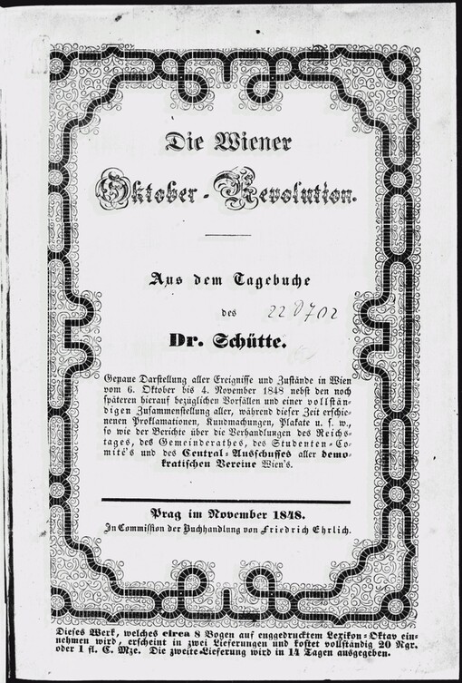 Die Wiener Oktober-Revolution