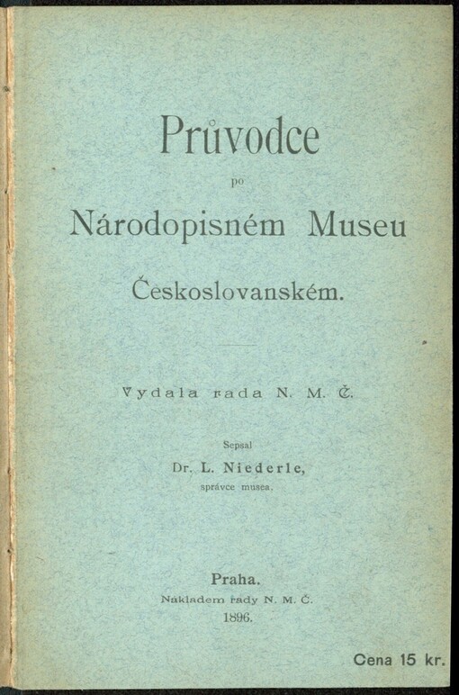 Průvodce po Národopisném museu Českoslovanském