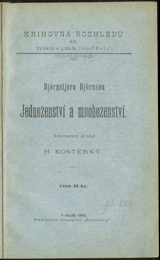 Jednoženství a mnohoženství