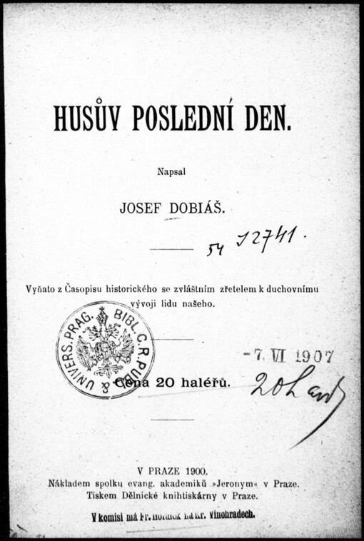 Husův poslední den