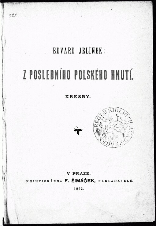 Z posledního polského hnutí: kresby