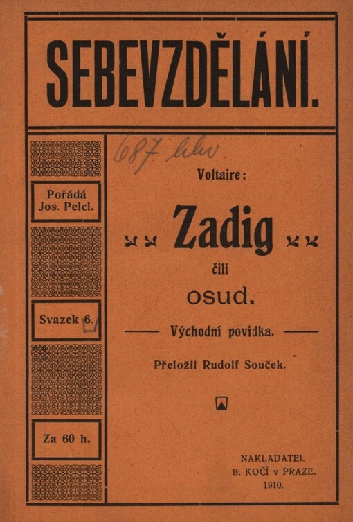 Zadig, čili, Osud :východní povídka