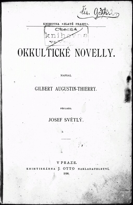 Okkultické novelly