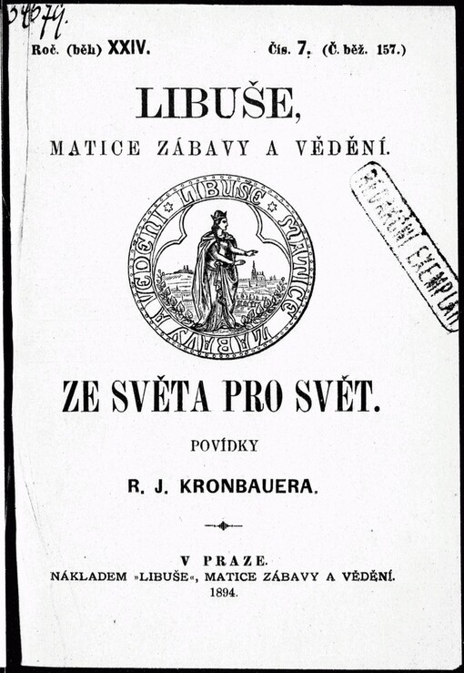 Ze světa pro svět :povídky R.J. Kronbauera