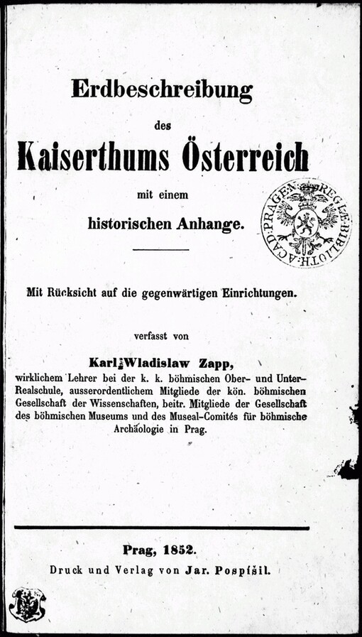 Erdbeschreibung des Kaiserthums Österreich mit einem historischen Anhange