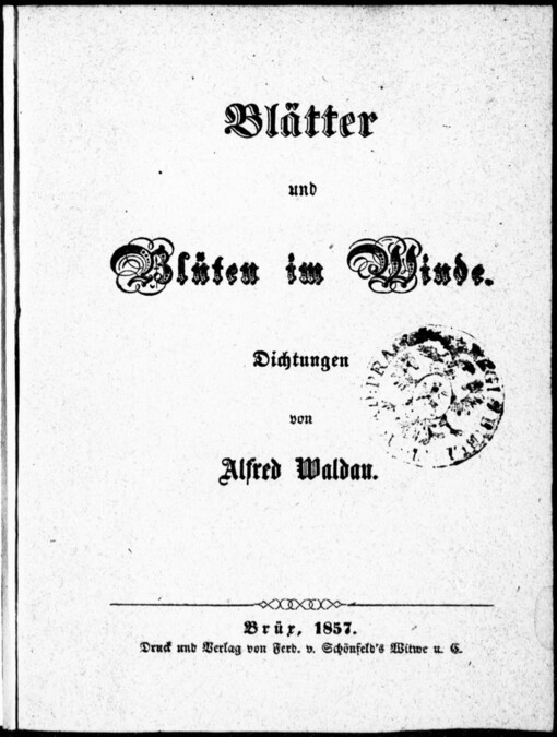 Blätter und Blüten im Winde