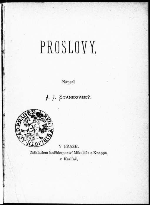 Proslovy