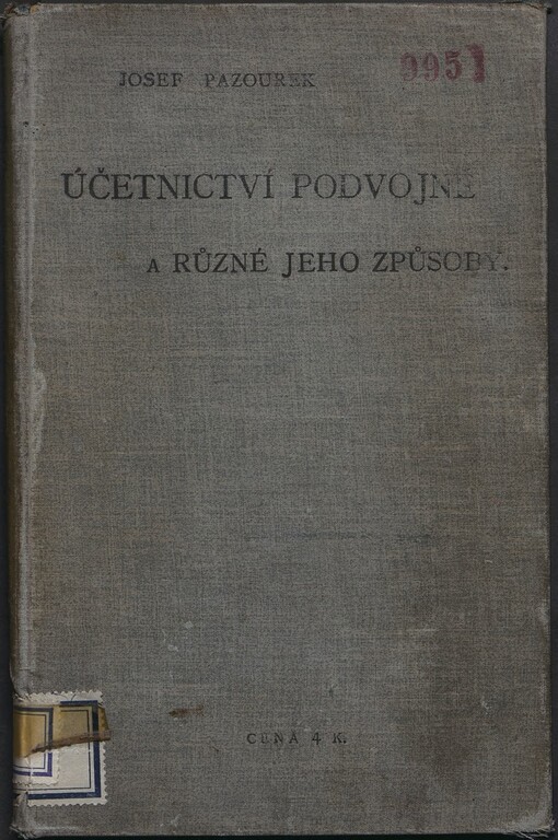Účetnictví podvojné a různé jeho způsoby