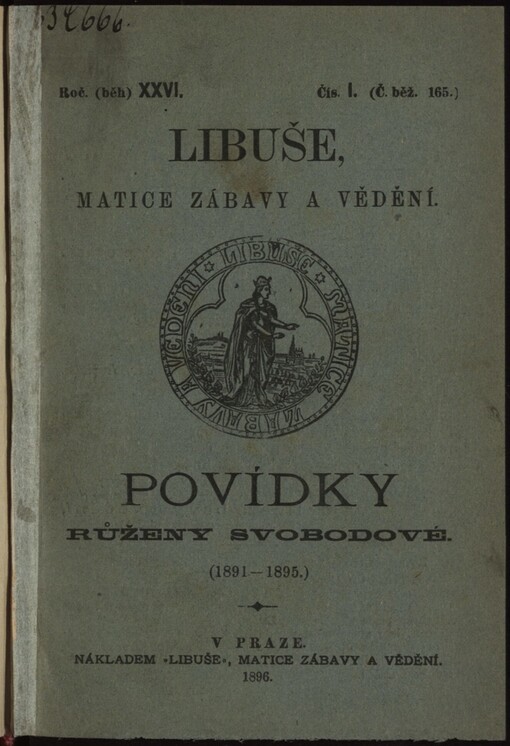 Povídky Růženy Svobodové: 1891-1895