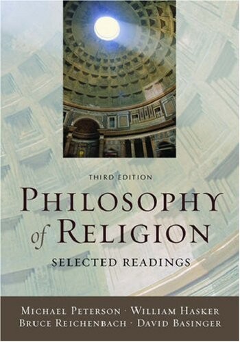 Philosophy of Religion: Selected Readings