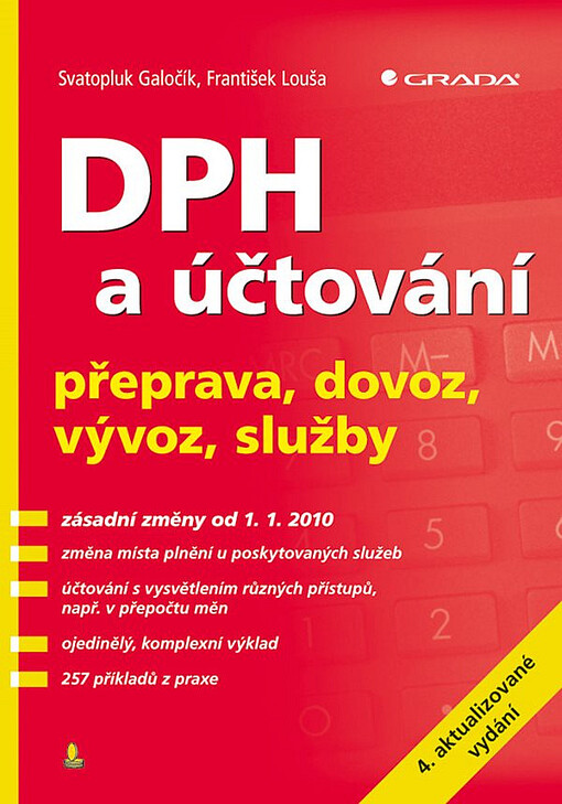 DPH a účtování : přeprava, dovoz, vývoz, služby