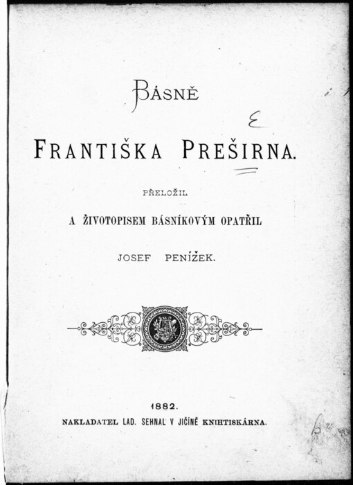 Básně Františka Preširna