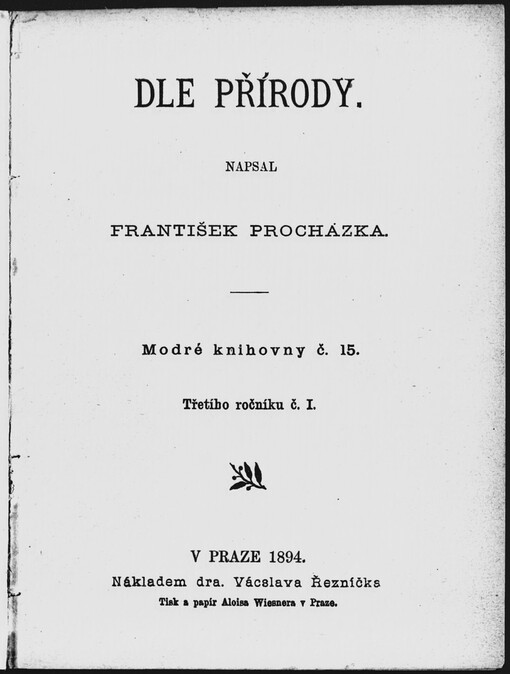 Dle přírody